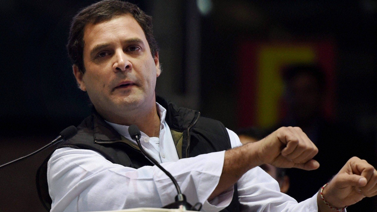 Rahul Gandhi Elected Indian National Congress President Unopposed